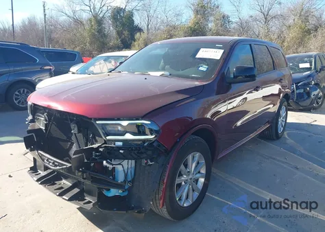 2026 Dodge Durango Gt Rwd z USA, uszkodzony, nr VIN 1C4RDHDG1TC194039